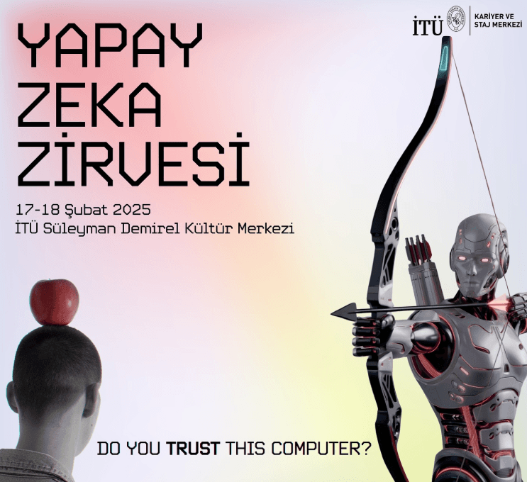İTÜ Yapay Zeka Zirvesi Afişi
